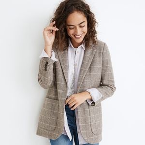 Larsen Blazer in Plaid XS